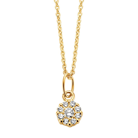 Spirit Icons Eternal Halssmykke 14kt. 0,12Ct Wvs