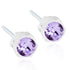 Blomdahl - Violet 4mm Ørestikker