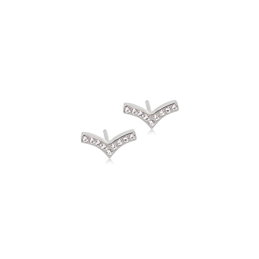 Blomdahl - NT Brillance Wing 8mm Crystal 