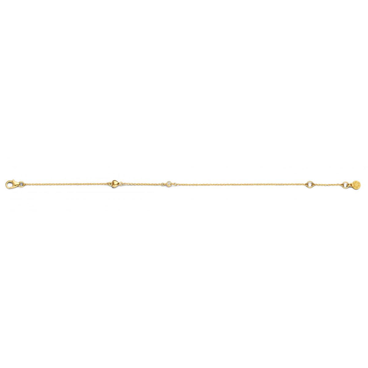 Spirit icons - 14K Miracle armbånd guld med 0,02 CT 