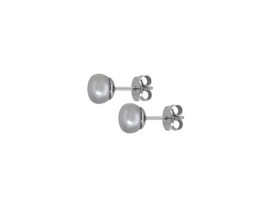 Zeezen - Titan Ørestik 8.5-9mm Ferskvandsperle Grå