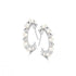 Spirit icons - Gem Hoop Sølv Pearl 