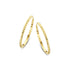Spirit Icons - Peak Hoop Forgyldt Medium 