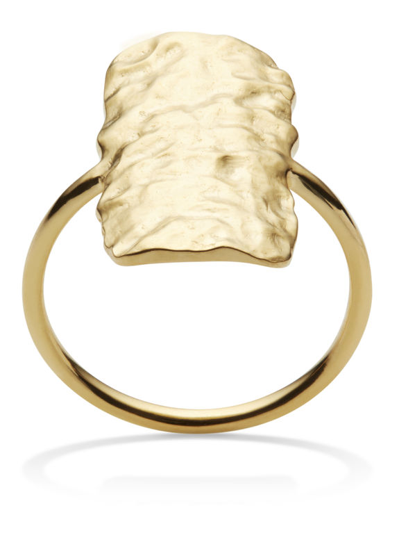 Maanesten - Cuesta Ring Forgyldt st. 47