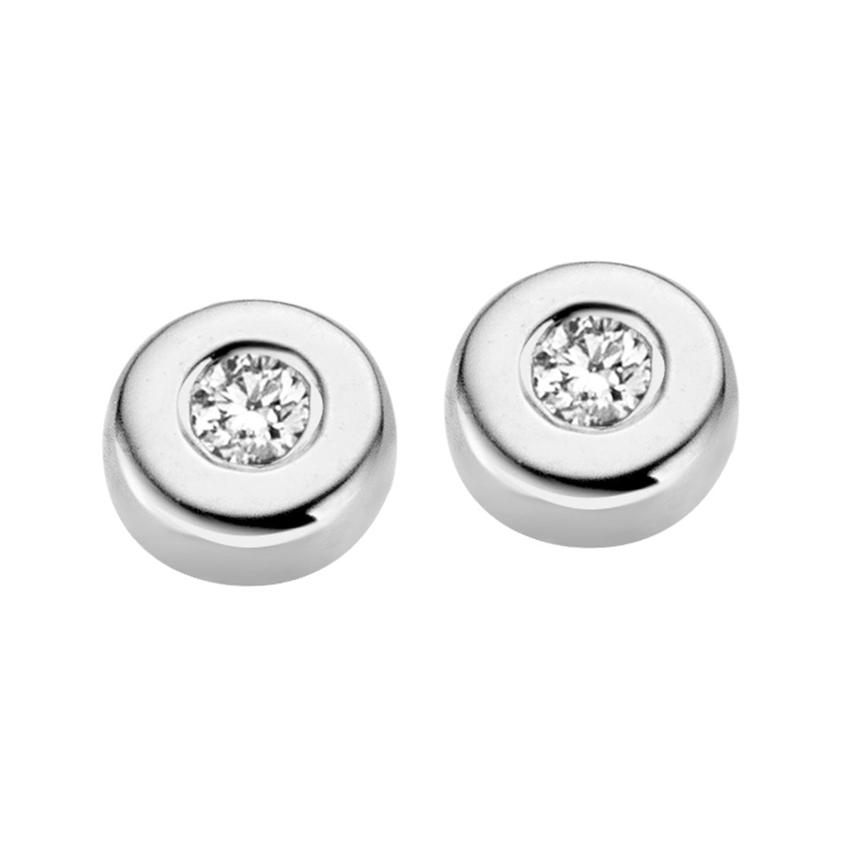 Spirit Icons - 14kt Belle Ørestikker  0,02Ct. Wvs