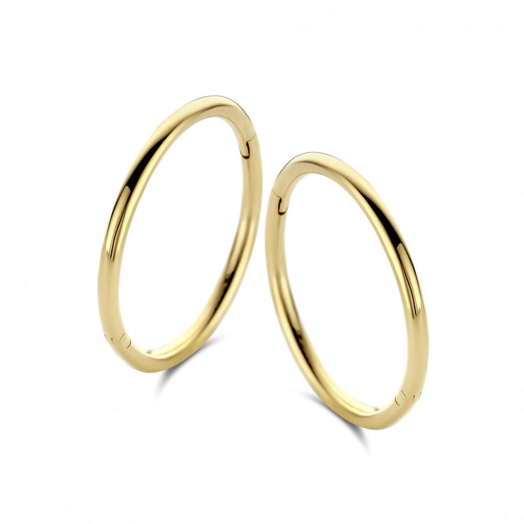 Spirit Icons - 14K Imagine Hoop Smaal