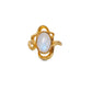 Maanesten - Siren Ring Forgyldt St. 59 
