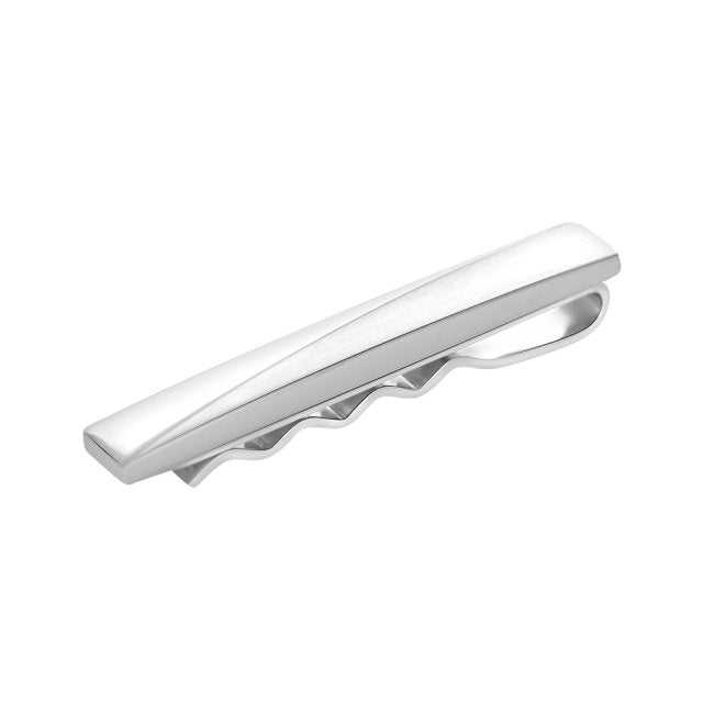 Rustfri Stål Slipseholder Mat/Blank 52 mm
