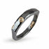 By Birdie - Manhattan Skyline Silver ring m.0.08ct