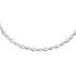 Randers Sølv - Collier blank Bladformet led 45 cm sølv