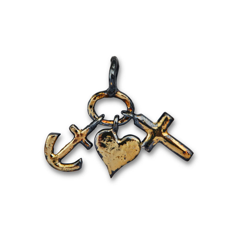 By Birdie - 7 Seas Anchor Heart Cross 