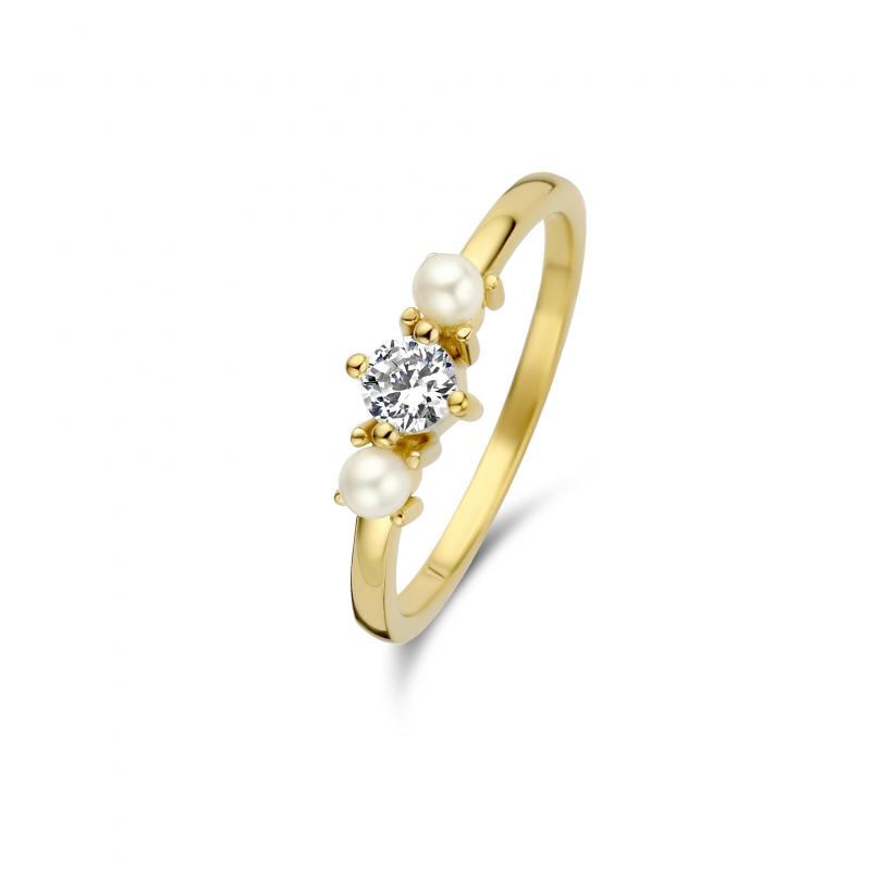 Spirit Icons - Ocean ring forgyldt Str. 56 Cz 