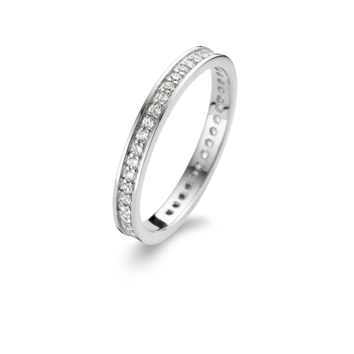 Spirit Icons - Chick Ring 2 mm. Sølv St.56