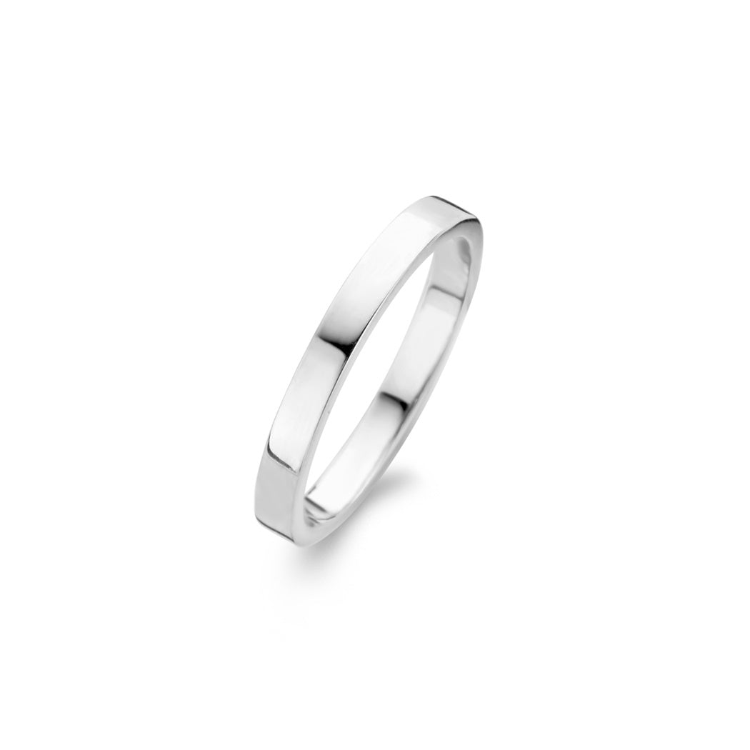 Spirit Icons - Raw Polished Ring Sølv