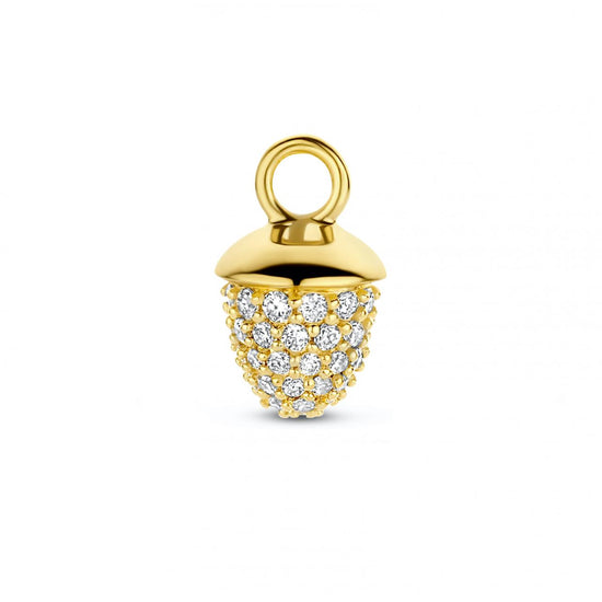 Spirit icons - 14K Acorn Drop 0,207ct Wvs 