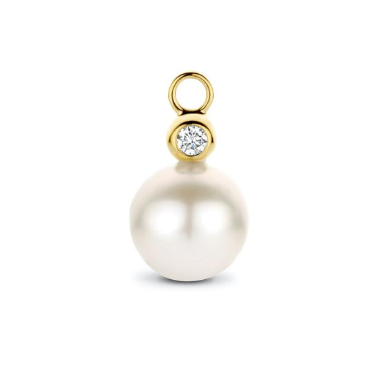 Spirit icons - 14K Elena Drop 0,04ct Wvs 8mm FVP  