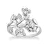 Rabinovich - Adorable Lace Ox Sølv ring st 53 zirkonia 