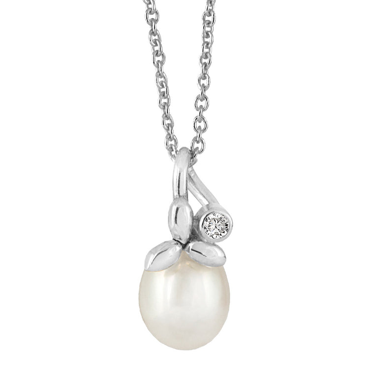 Rabinovich - Collier Rain Drop med ferskvandsperle