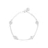 Marguerit armbånd 5x7,5mm.