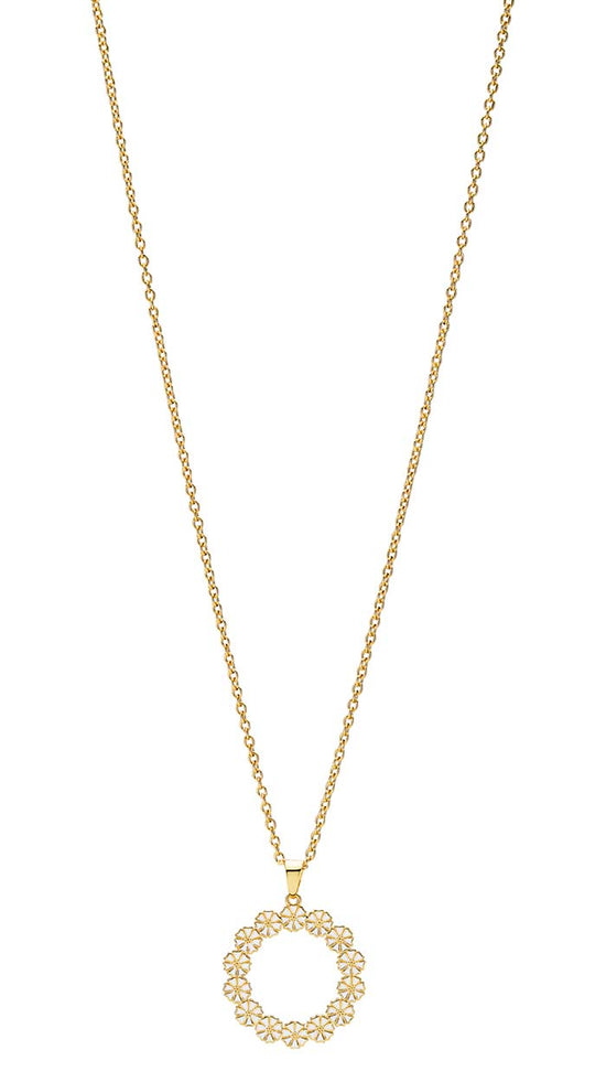 Marguerit collier 14 x 5mm