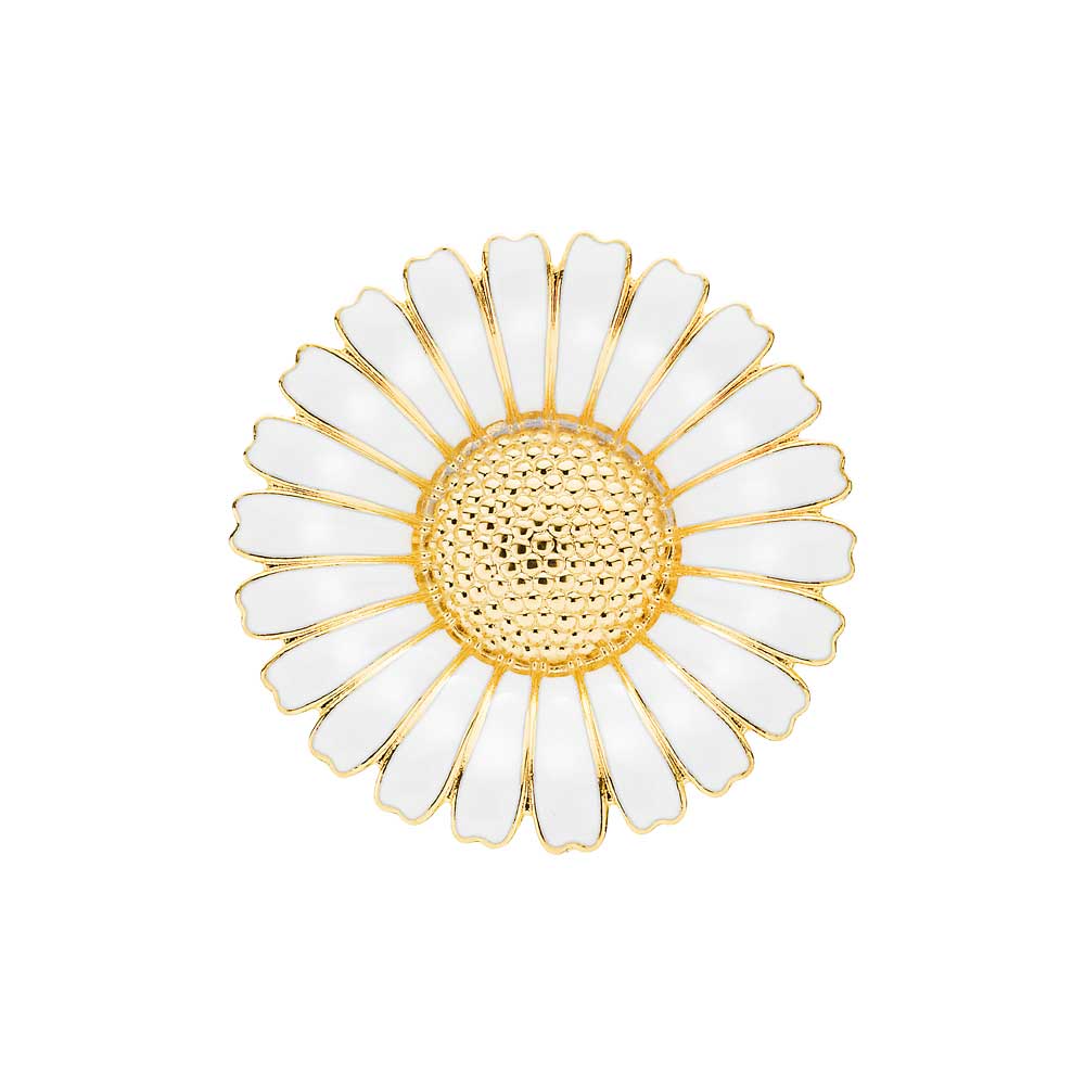 Marguerit broche 43mm.