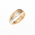 14K Ring Blank st. 54 0,07ct