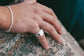 IX Tribute Signet Ring Silver - SPAR 70%