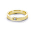 Nuran - 8kt. Alliance Ring Rødguld 1x0,04ct. W-si kantet st 54