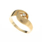 14Kt. Guldring model 008 m.0,03ct.  - Divine by norup