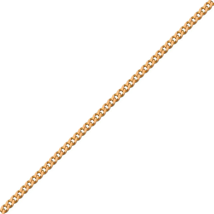 Panser Facet 17cm 1,55mm Forgyldt Sølv armbånd - BNH