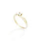 14k Jewelz ring 0,10ct  W-Tca/SI Rødguld